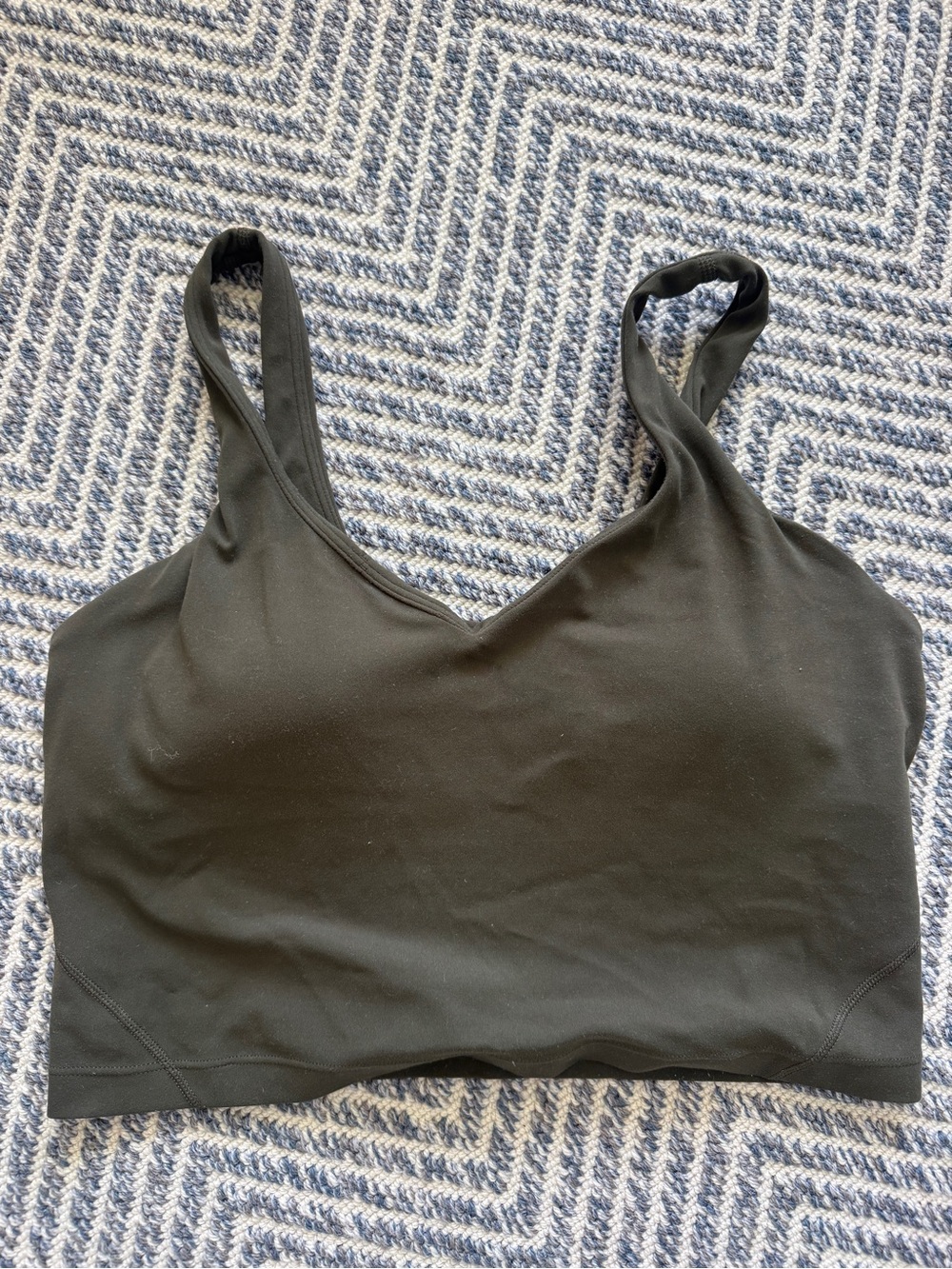 Lululemon Align Tank Top — Dark Green